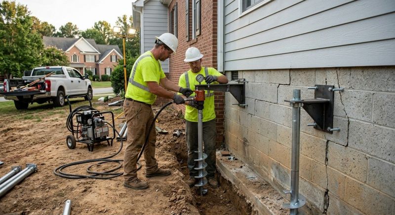 Piering Service in Asheboro, NC