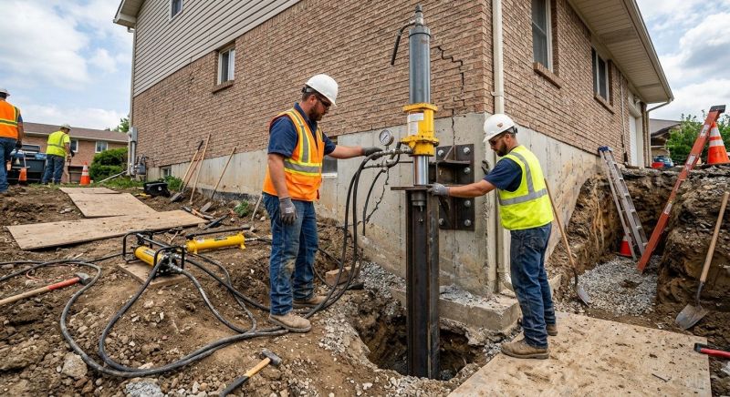 Settling Foundation Service in Davidson County, NC
