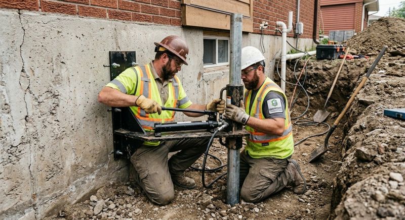 Settling Foundation Service in Denton, NC
