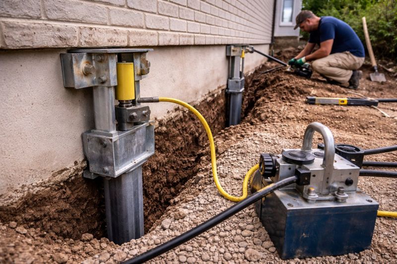 Sinking Foundation Repair in Bear Creek, NC