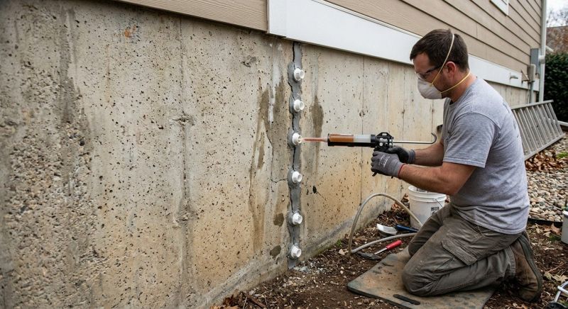 Structural Crack Repair in Asheboro, NC