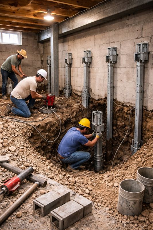 Underpinning Repair in Asheboro, NC