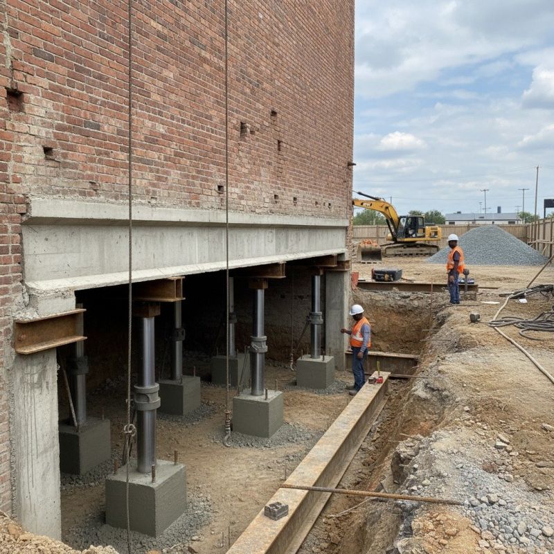 Underpinning Repair in Asheboro, NC